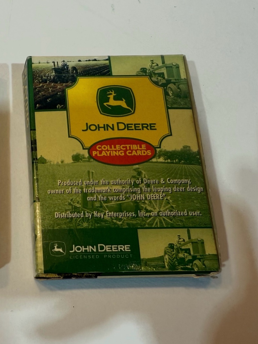 John Deere Playing Cards Vintage